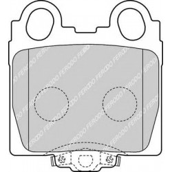 Kit pastiglie freno posteriore