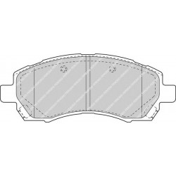 Kit pastiglie freno anteriore