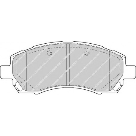 Kit pastiglie freno anteriore