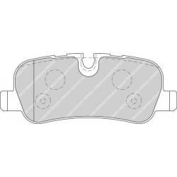 Kit pastiglie freno posteriore