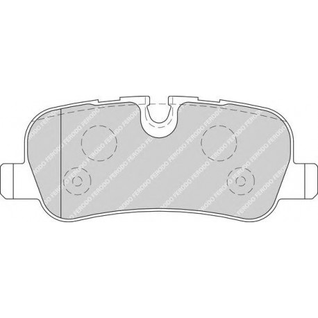 Kit pastiglie freno posteriore