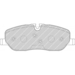 Kit pastiglie freno anteriore