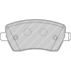 Kit pastiglie freno anteriore