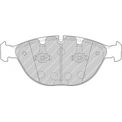 Kit pastiglie freno anteriore