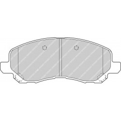 Kit pastiglie freno anteriore