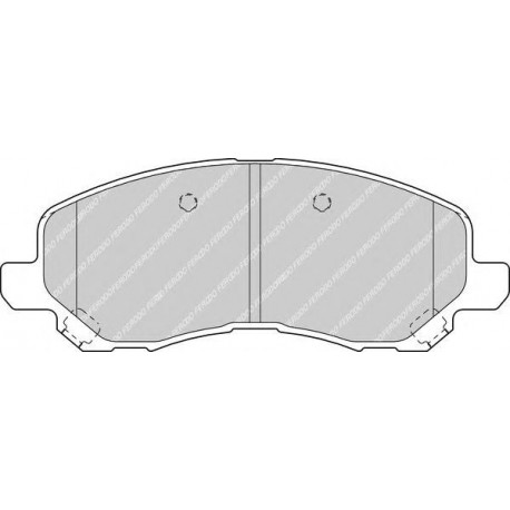 Kit pastiglie freno anteriore