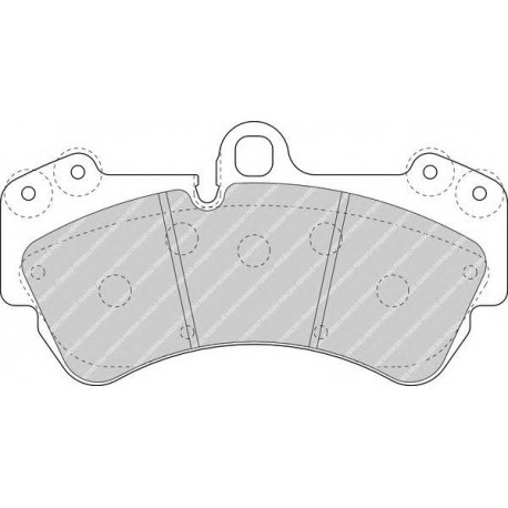 Kit pastiglie freno anteriore