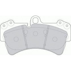 Kit pastiglie freno anteriore