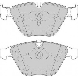 Kit pastiglie freno anteriore