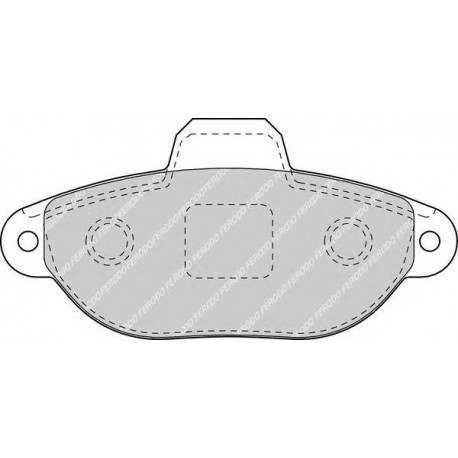 Kit pastiglie freno anteriore