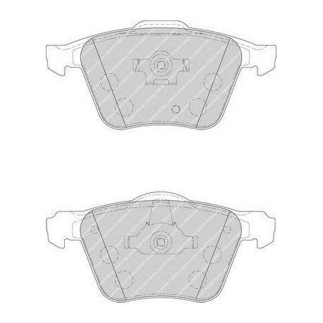 Kit pastiglie freno anteriore