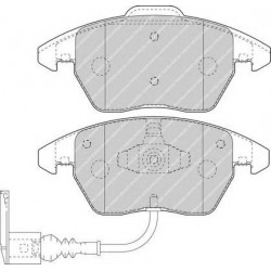 Kit pastiglie freno anteriore