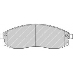 Kit pastiglie freno anteriore