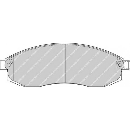 Kit pastiglie freno anteriore