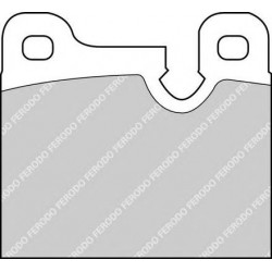 Kit pastiglie freno posteriore