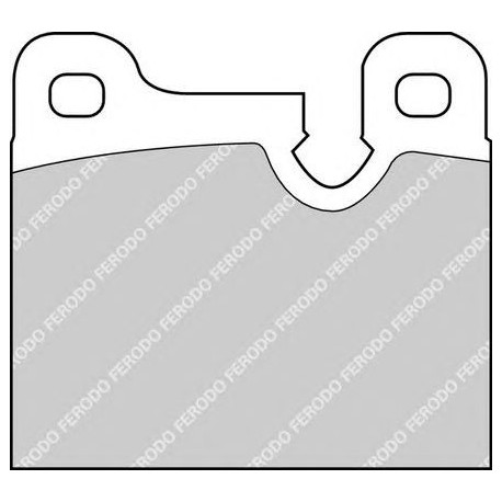 Kit pastiglie freno posteriore