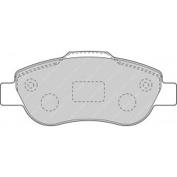 Kit pastiglie freno anteriore