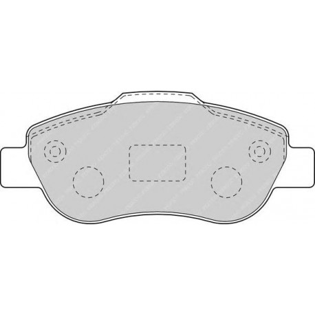 Kit pastiglie freno anteriore