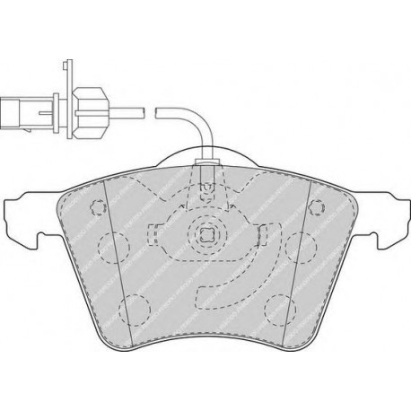 Kit pastiglie freno anteriore