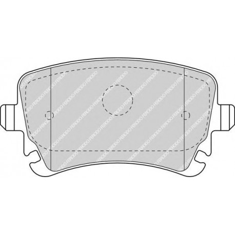 Kit pastiglie freno posteriore