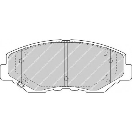 Kit pastiglie freno anteriore