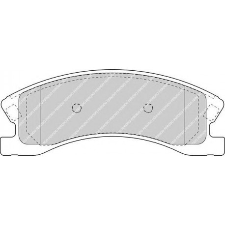 Kit pastiglie freno anteriore