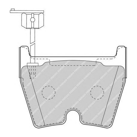 Kit pastiglie freno anteriore
