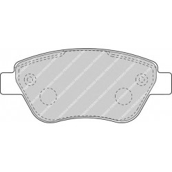 Kit pastiglie freno anteriore