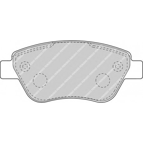 Kit pastiglie freno anteriore