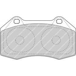 Kit pastiglie freno anteriore