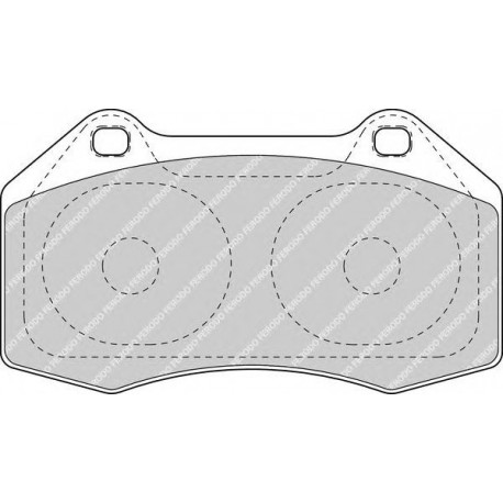 Kit pastiglie freno anteriore