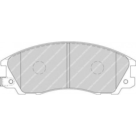 Kit pastiglie freno anteriore