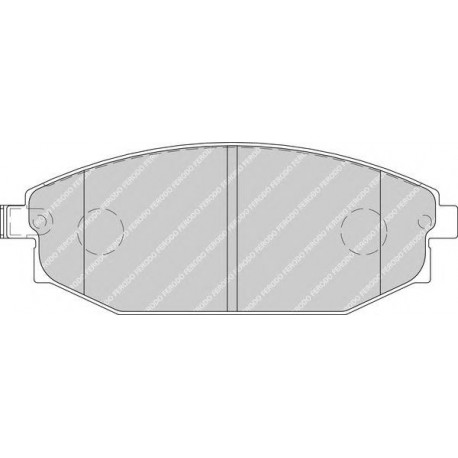 Kit pastiglie freno anteriore