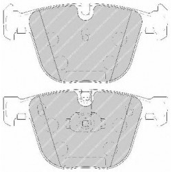 Kit pastiglie freno posteriore