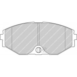 Kit pastiglie freno anteriore