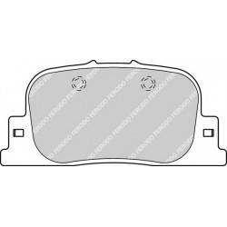 Kit pastiglie freno posteriore