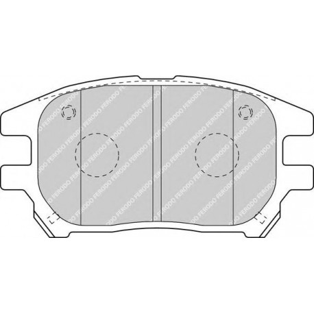 Kit pastiglie freno anteriore