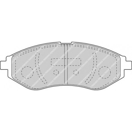 Kit pastiglie freno anteriore
