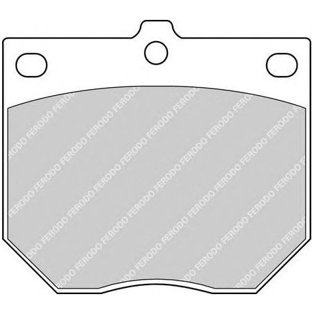 Kit pastiglie freno anteriore