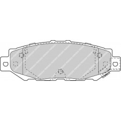 Kit pastiglie freno posteriore