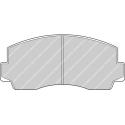 Kit pastiglie freno anteriore