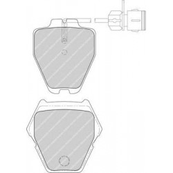 Kit pastiglie freno anteriore