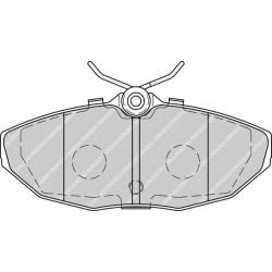 Kit pastiglie freno posteriore