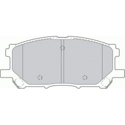 Kit pastiglie freno anteriore