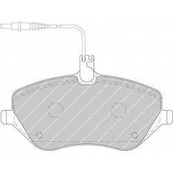 Kit pastiglie freno anteriore