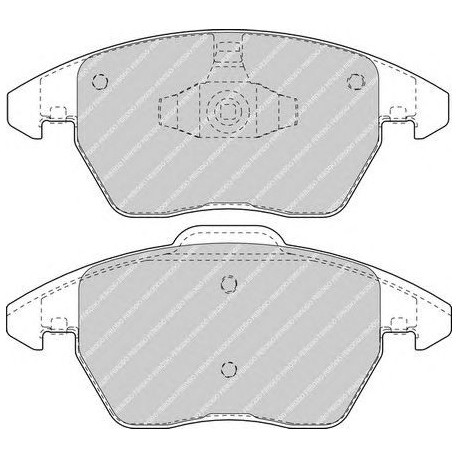 Kit pastiglie freno anteriore