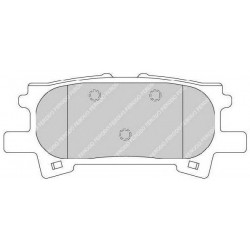 Kit pastiglie freno posteriore