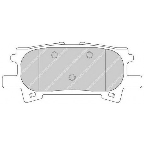 Kit pastiglie freno posteriore