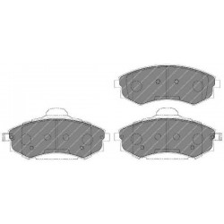 Kit pastiglie freno anteriore