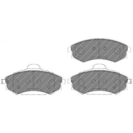 Kit pastiglie freno anteriore